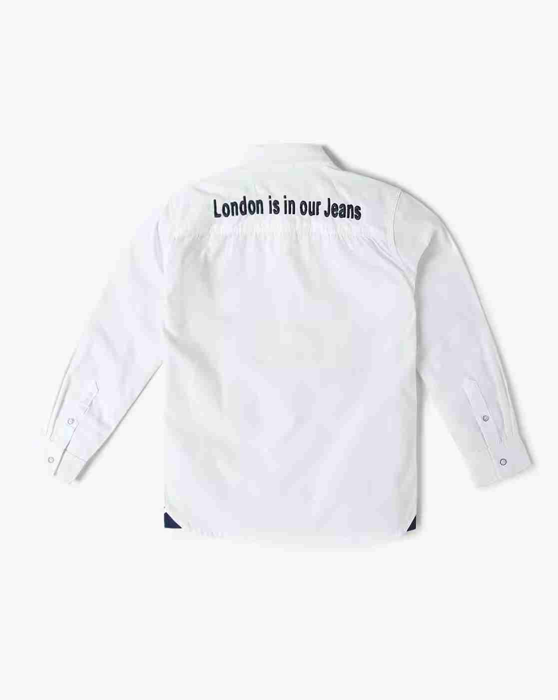Lee Cooper | Boys Printed Regular Fit Shirt|1