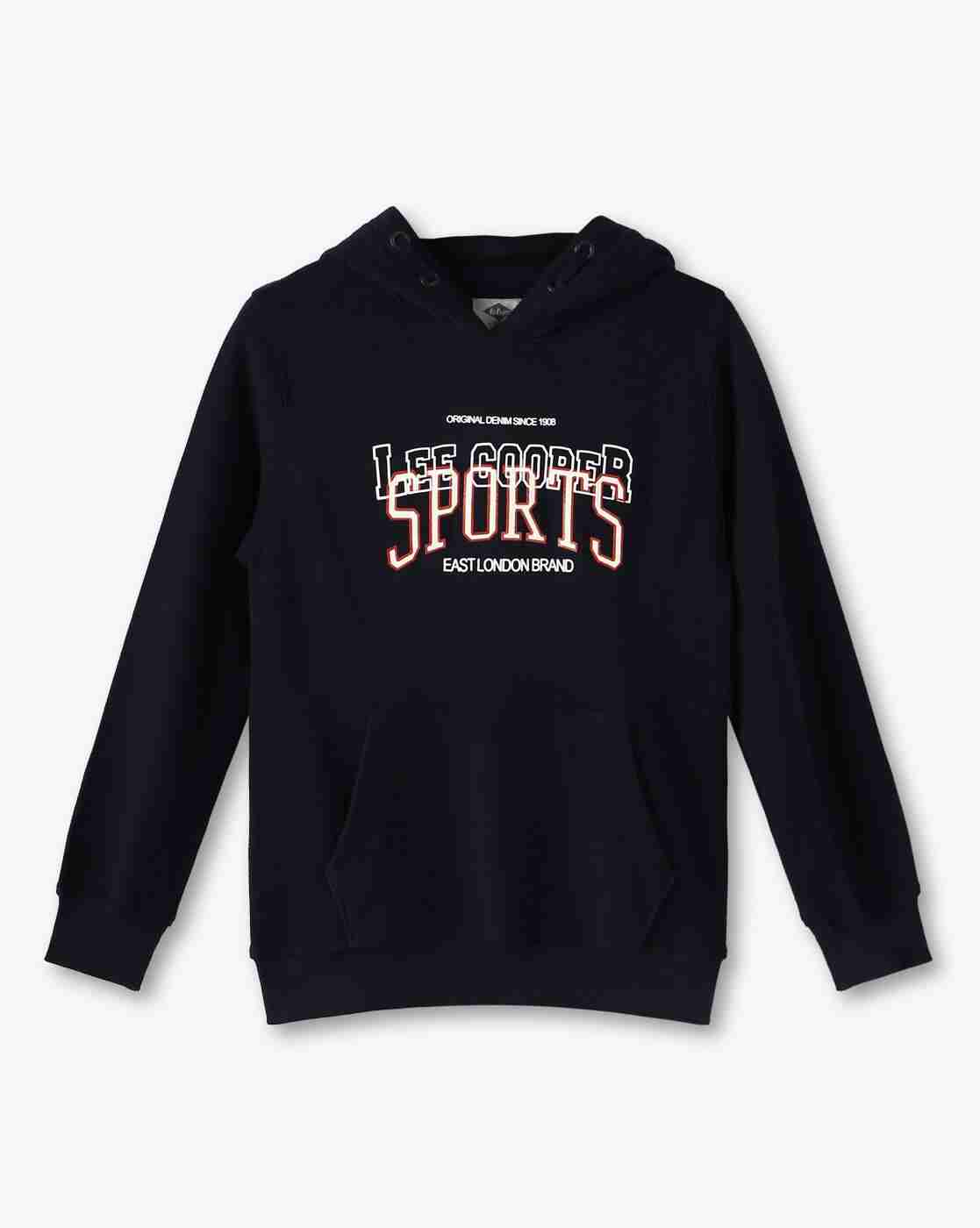 Lee Cooper | Boys Brand Print Relaxed Fit Hoodie|0
