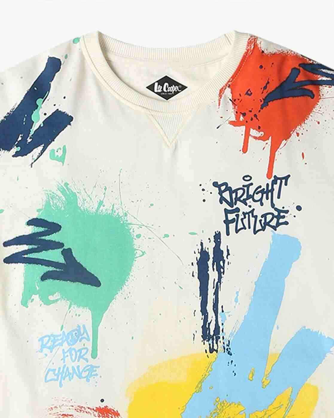 Lee Cooper | Boys Printed Relaxed Fit Cotton Crew-Neck T-Shirt|2