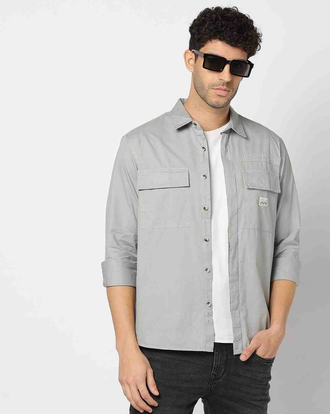 Lee Cooper | Men Oversized Fit Shacket|0