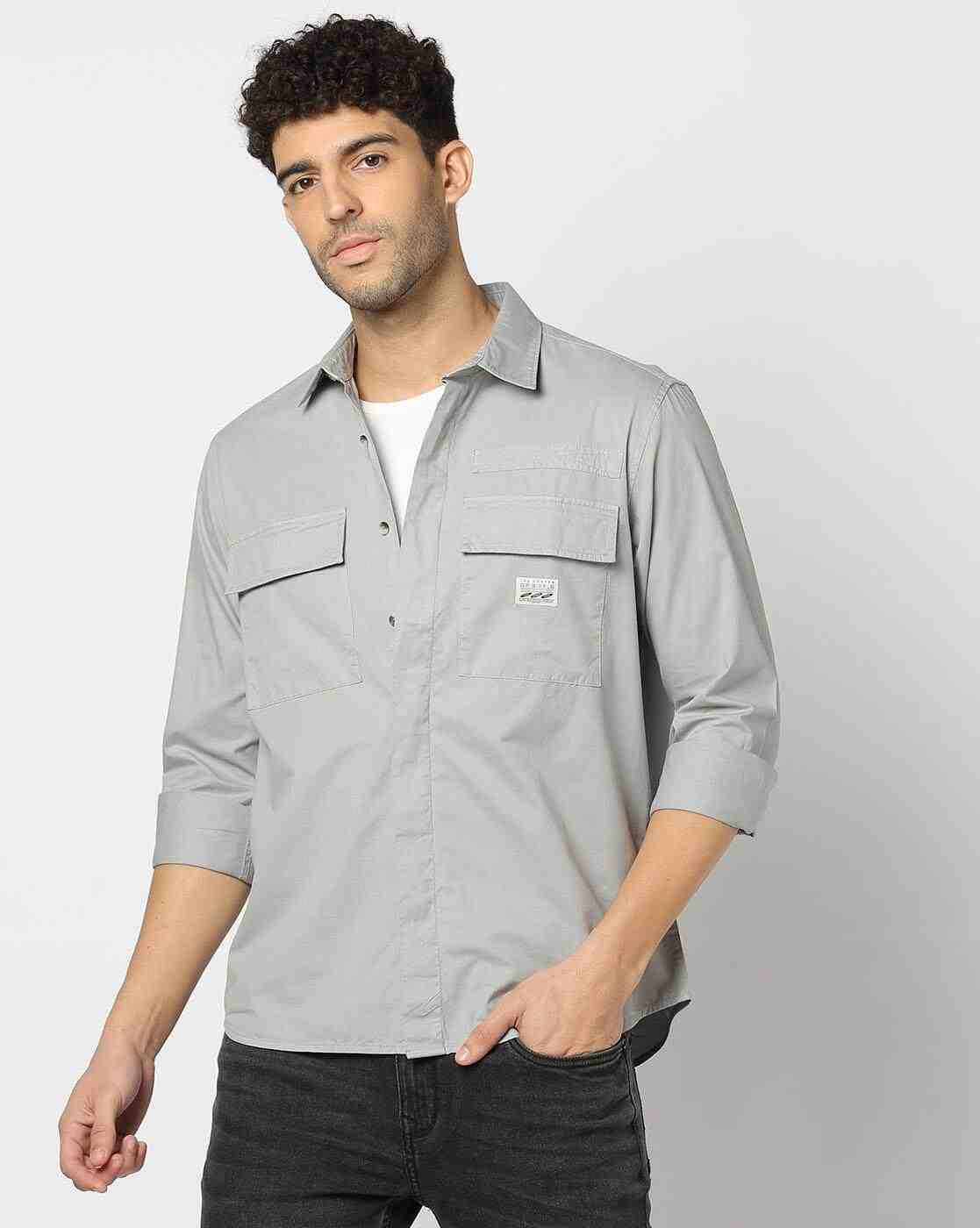 Lee Cooper | Men Oversized Fit Shacket|3