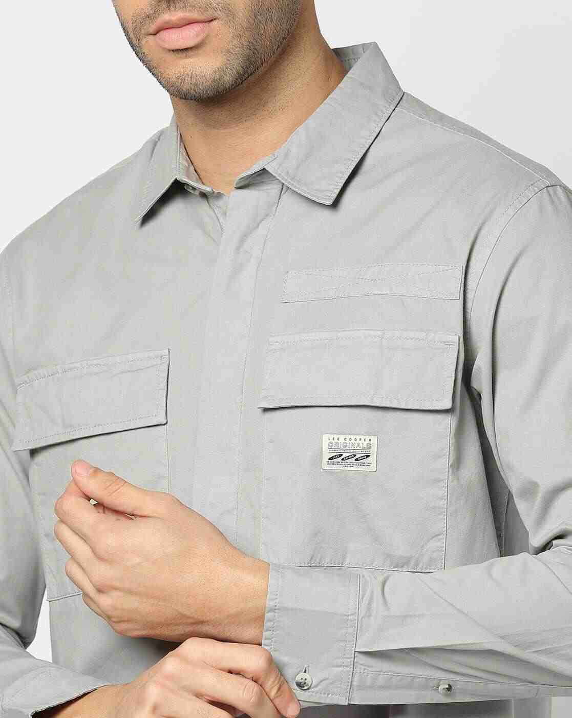 Lee Cooper | Men Oversized Fit Shacket|4