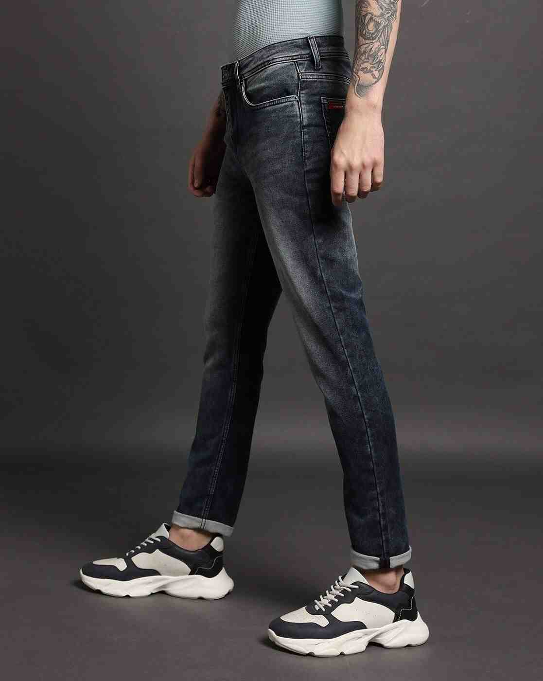 Lee Cooper | Men Mid Wash Comfort Slim LCO6 Jeans|1