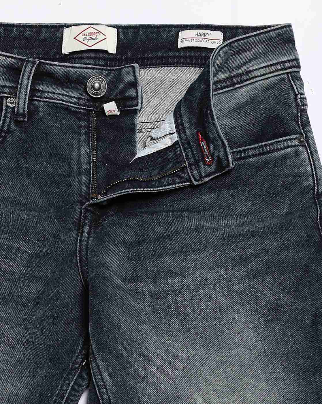 Lee Cooper | Men Mid Wash Comfort Slim LCO6 Jeans|5