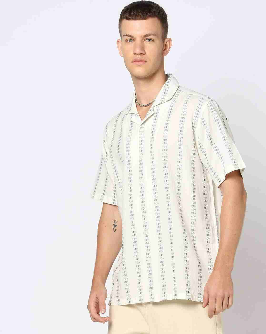 Lee Cooper | Men Striped Relaxed Fit Shirt|0