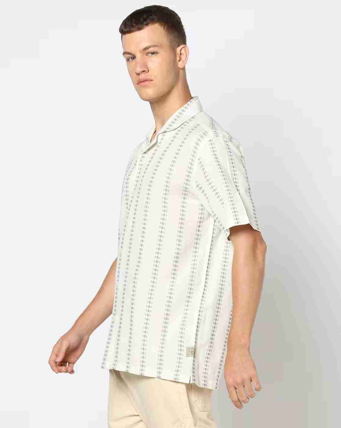 Lee Cooper | Men Striped Relaxed Fit Shirt|1