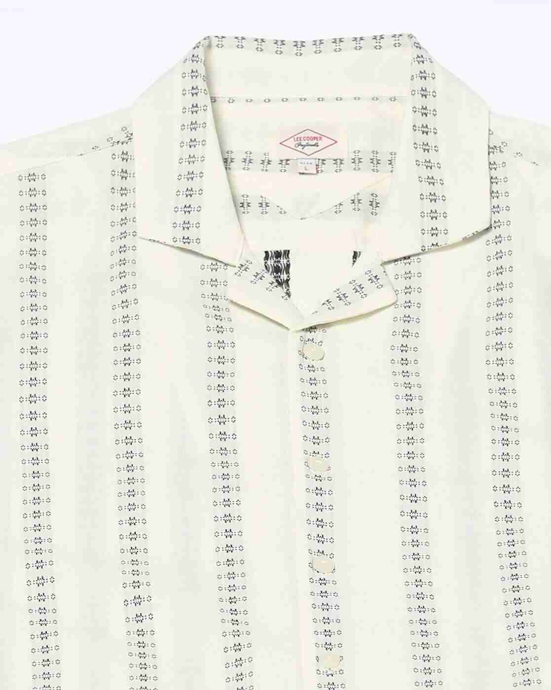 Lee Cooper | Men Striped Relaxed Fit Shirt|4