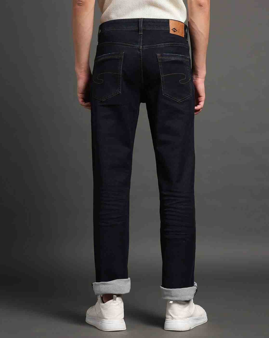 Lee Cooper | Men Light-Wash Albert Slim Straight Fit Jeans-LC20|2