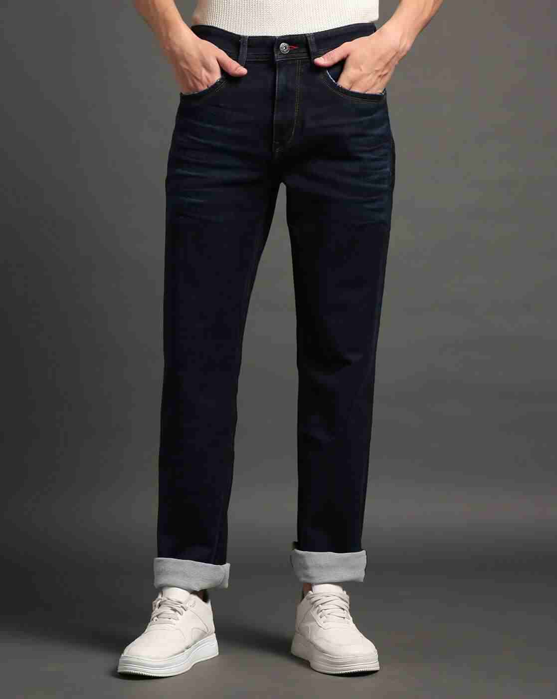 Lee Cooper | Men Light-Wash Albert Slim Straight Fit Jeans-LC20|3