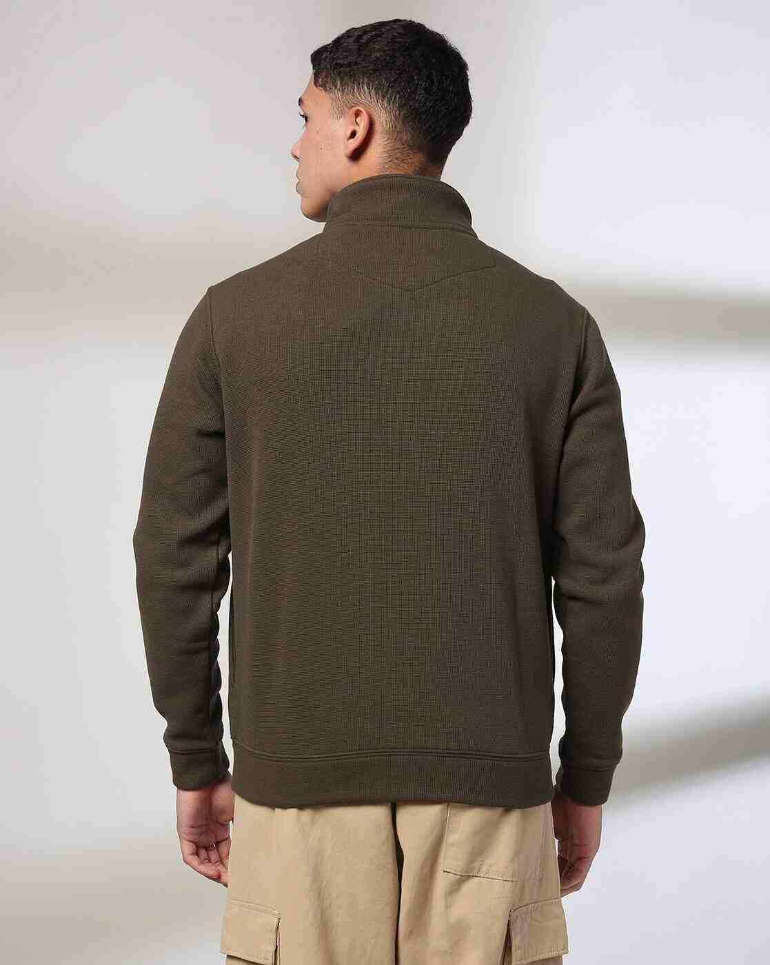 Lee Cooper | Men Zip-Front Regular Fit Bomber Jacket|2