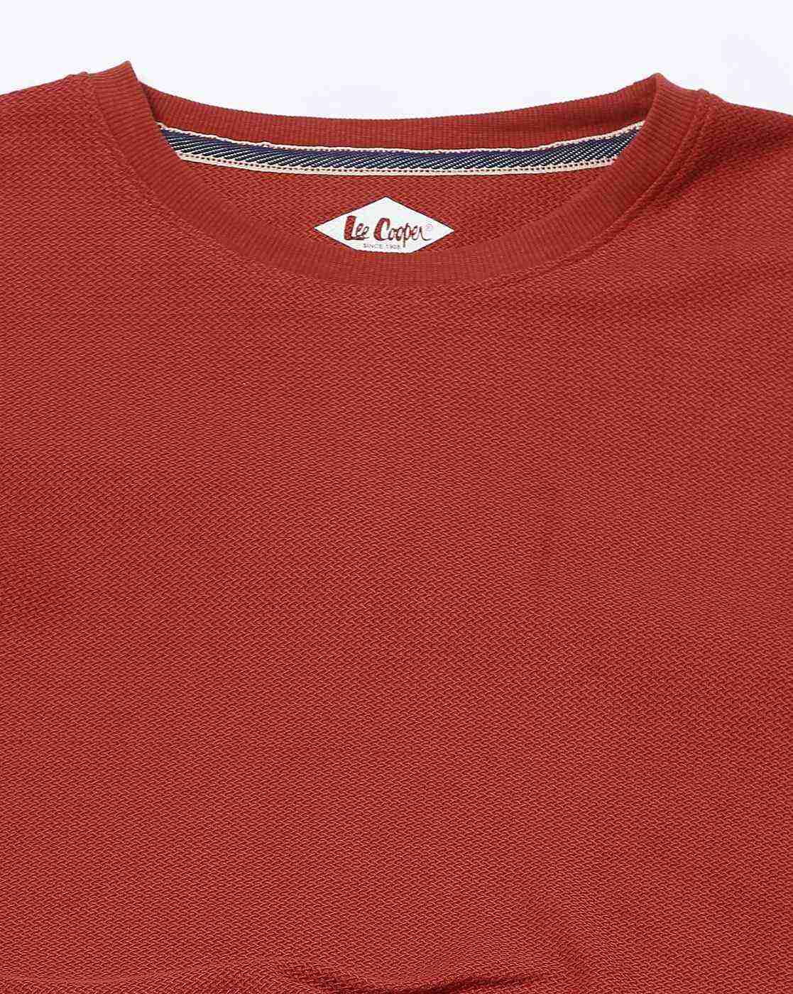 Lee Cooper | Men Relaxed Fit Crew-Neck T-Shirt|5