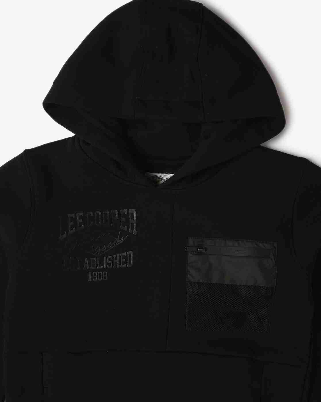 Lee Cooper | Boys Brand Print Relaxed Fit Hoodie|2