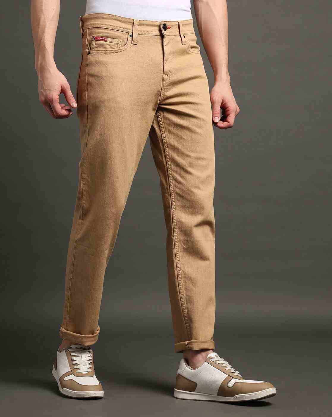 Lee Cooper | Men Arthur Lightly Washed Straight Fit Jeans|1