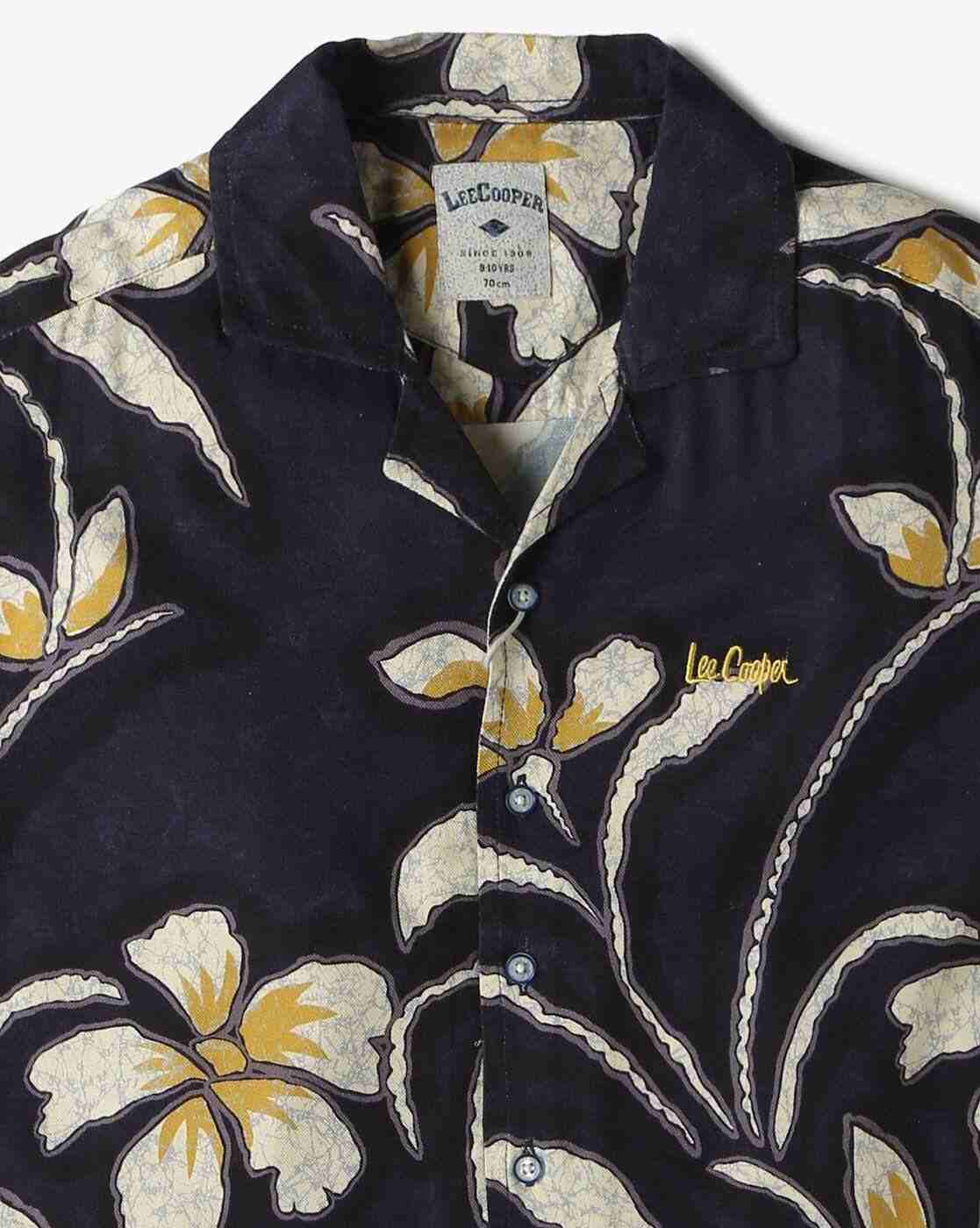 Lee Cooper | Boys Printed Relaxed Fit Shirt|2