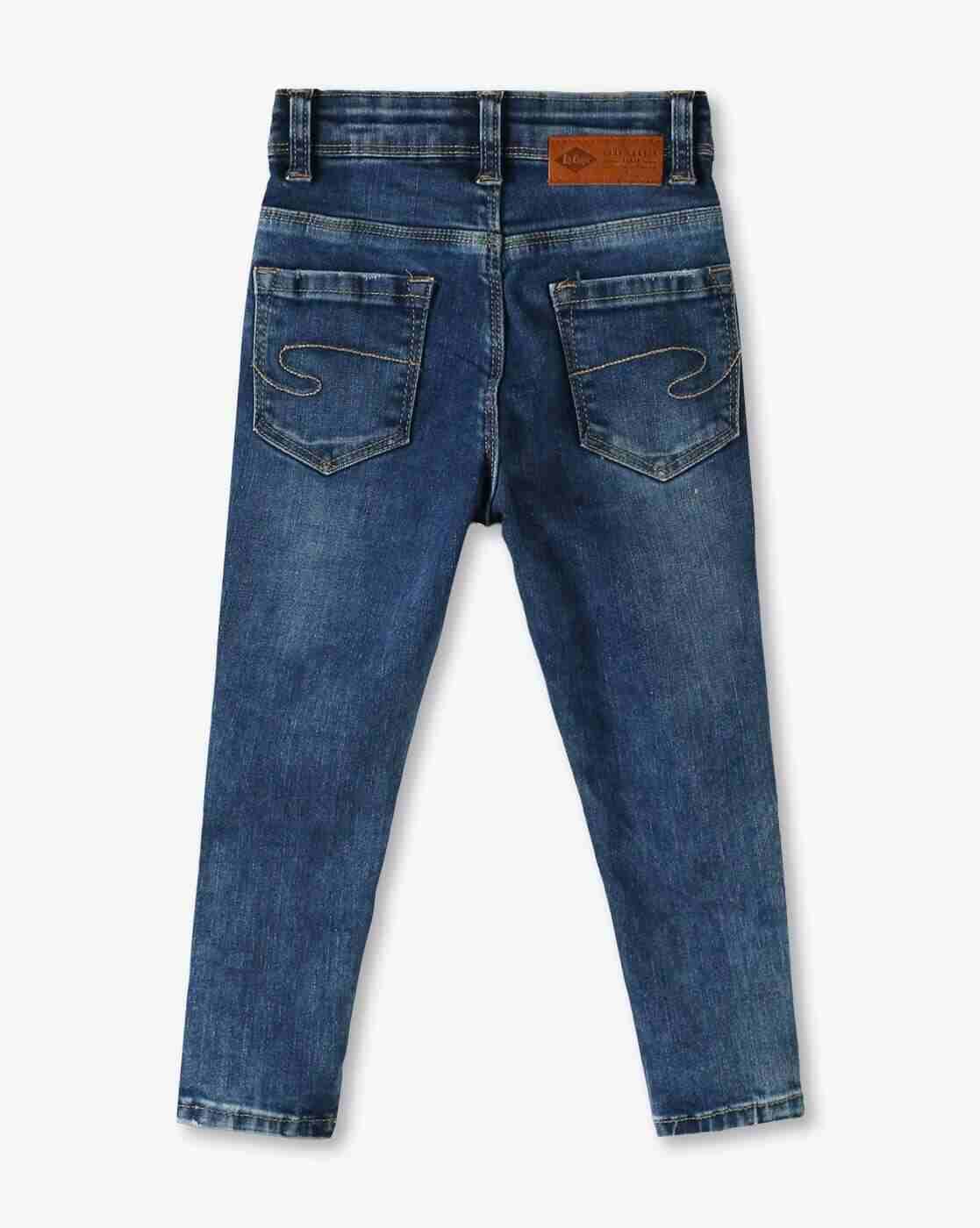 Lee Cooper | Boys Mid-Wash Skinny Fit Jeans|1