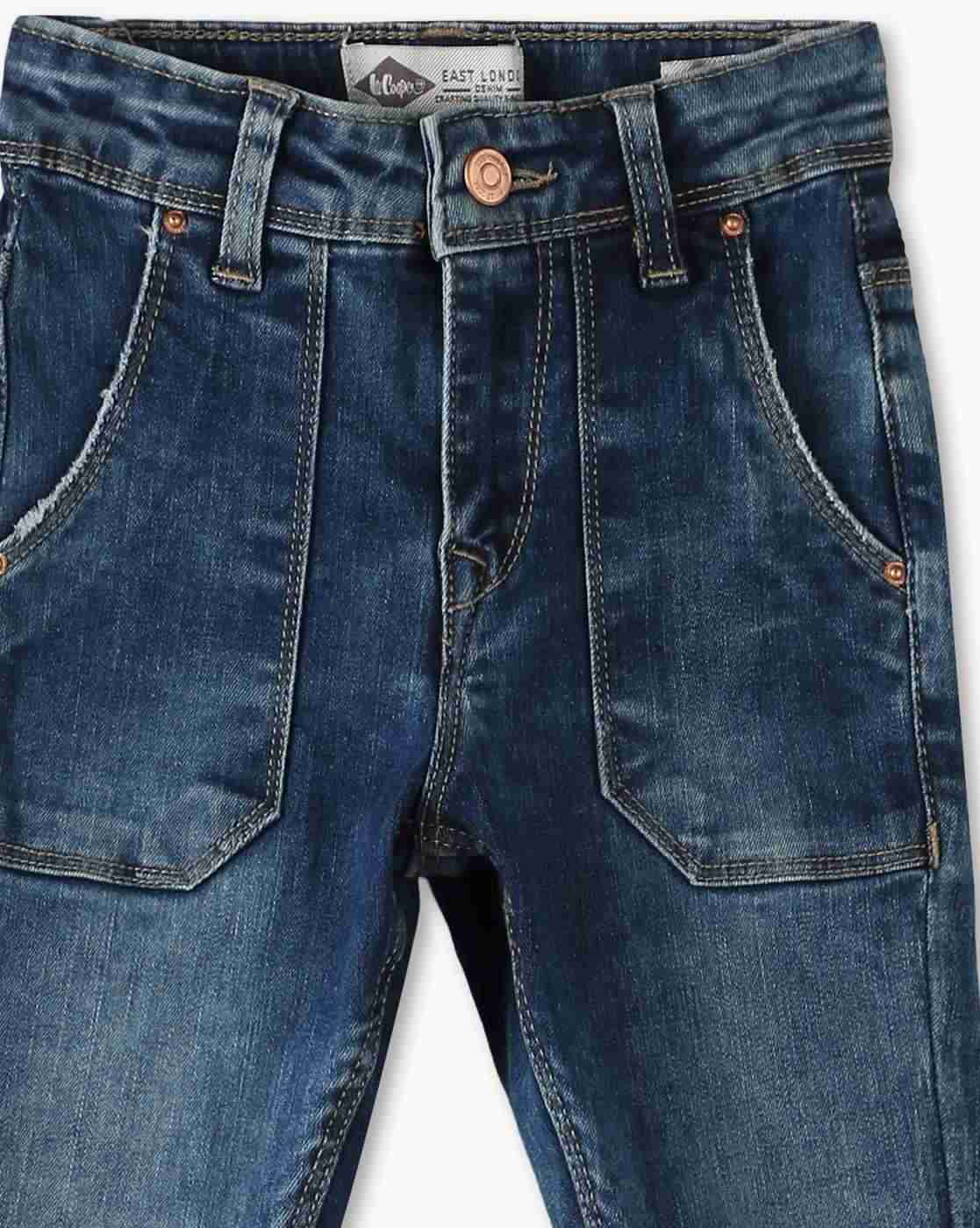 Lee Cooper | Boys Mid-Wash Skinny Fit Jeans|2