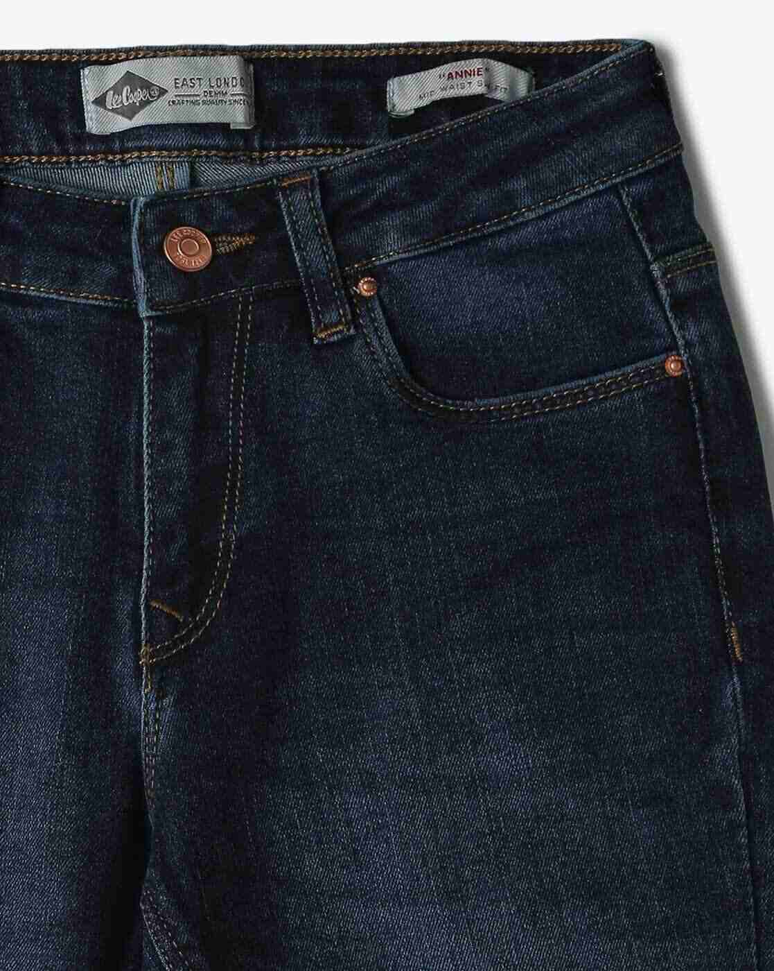 Lee Cooper | Girls Light-Wash Annie Slim Fit Jeans|2