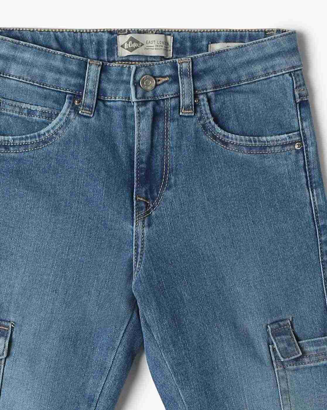 Lee Cooper | Girls Lightly Washed Bootcut Jeans|2