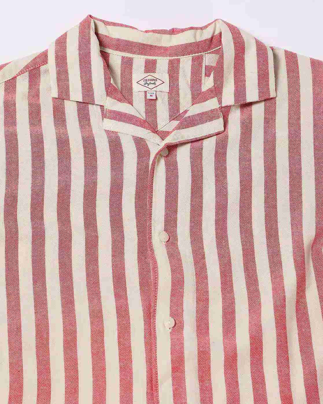 Lee Cooper | Men Striped Regular Fit Shirt|5