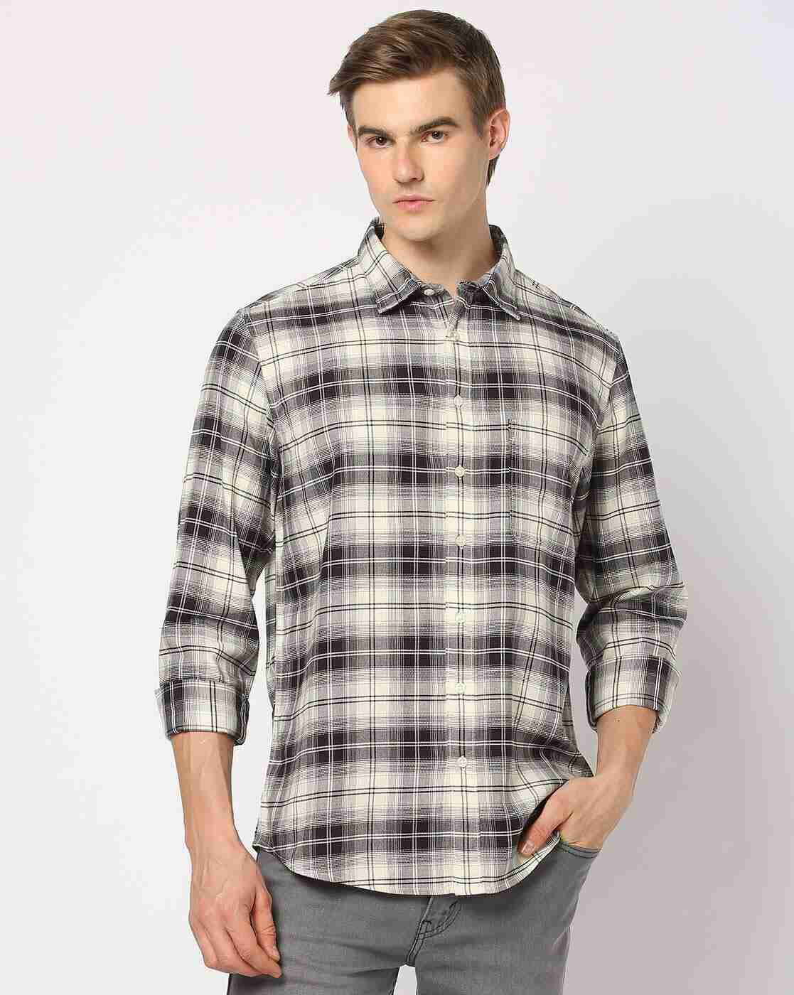 Lee Cooper | Men Checked Regular Fit Shirt|0