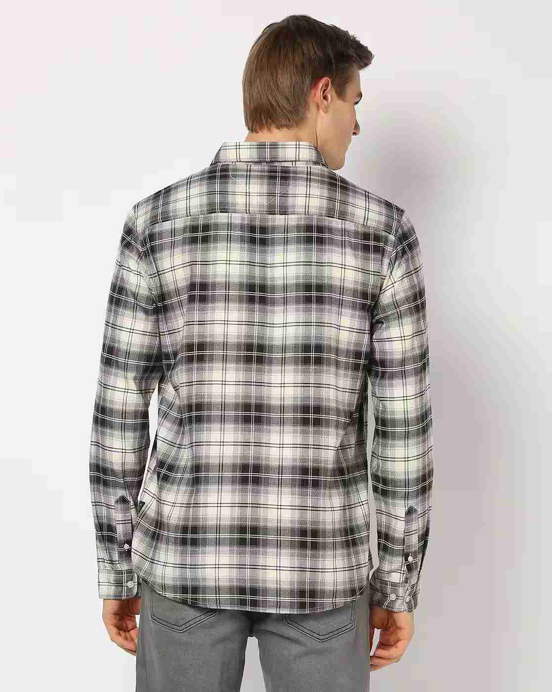 Lee Cooper | Men Checked Regular Fit Shirt|2