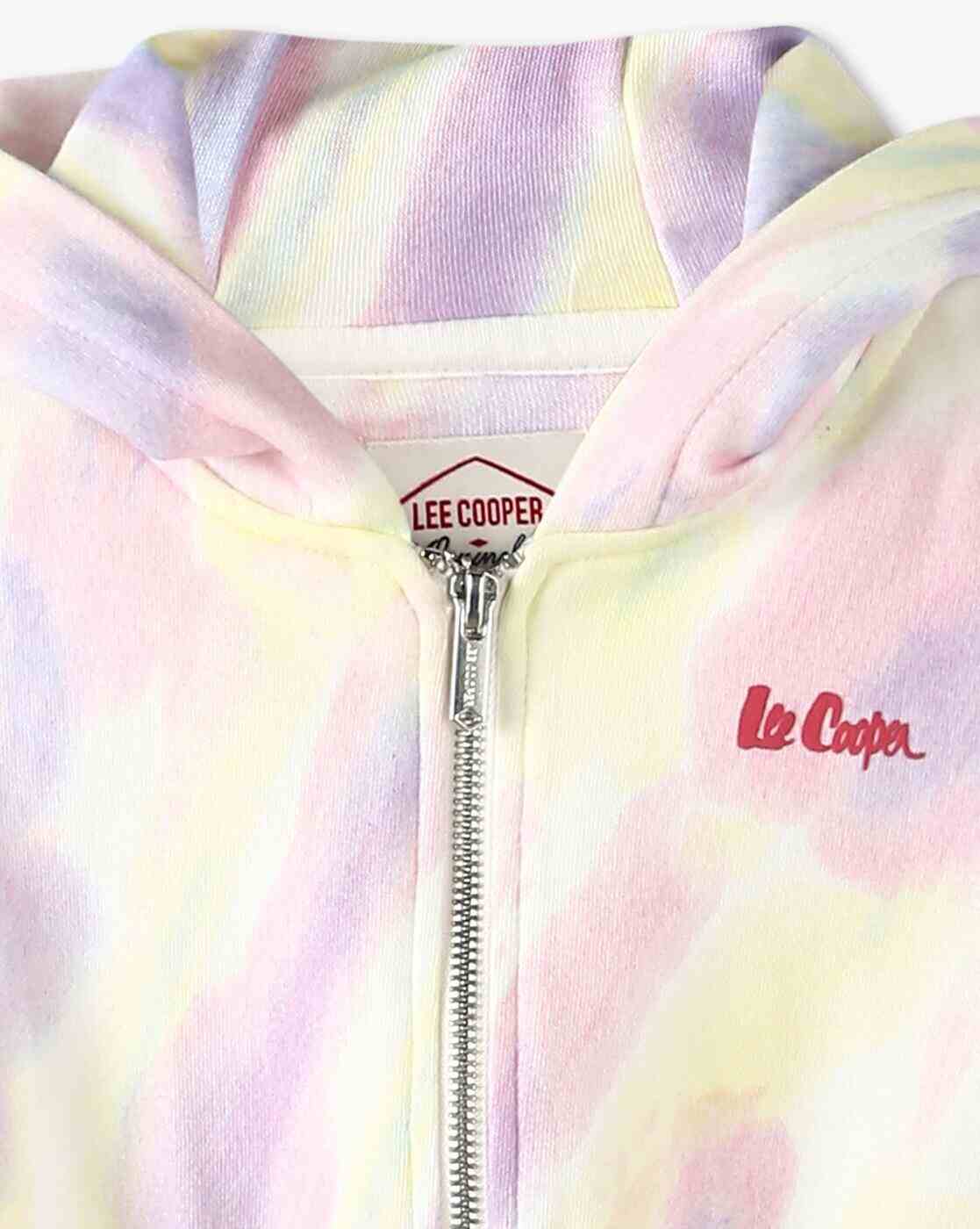 Lee Cooper | Girls Tie & Dye Relaxed Fit Hoodie|2