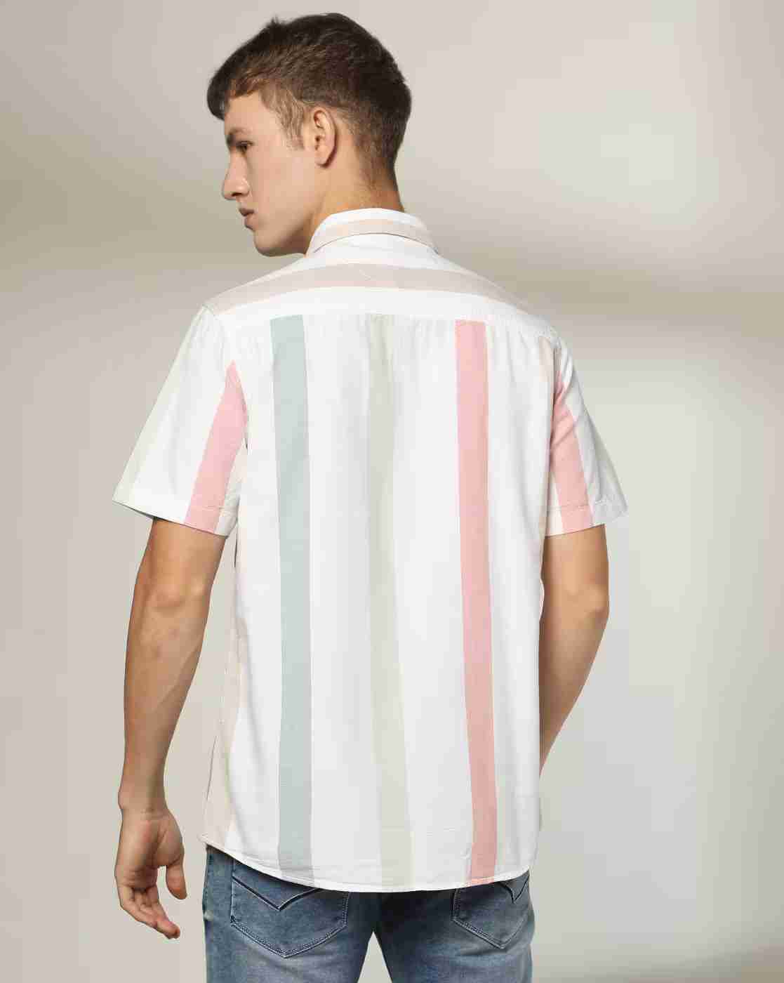 Lee Cooper | Men Striped Resort Fit Shirt|2
