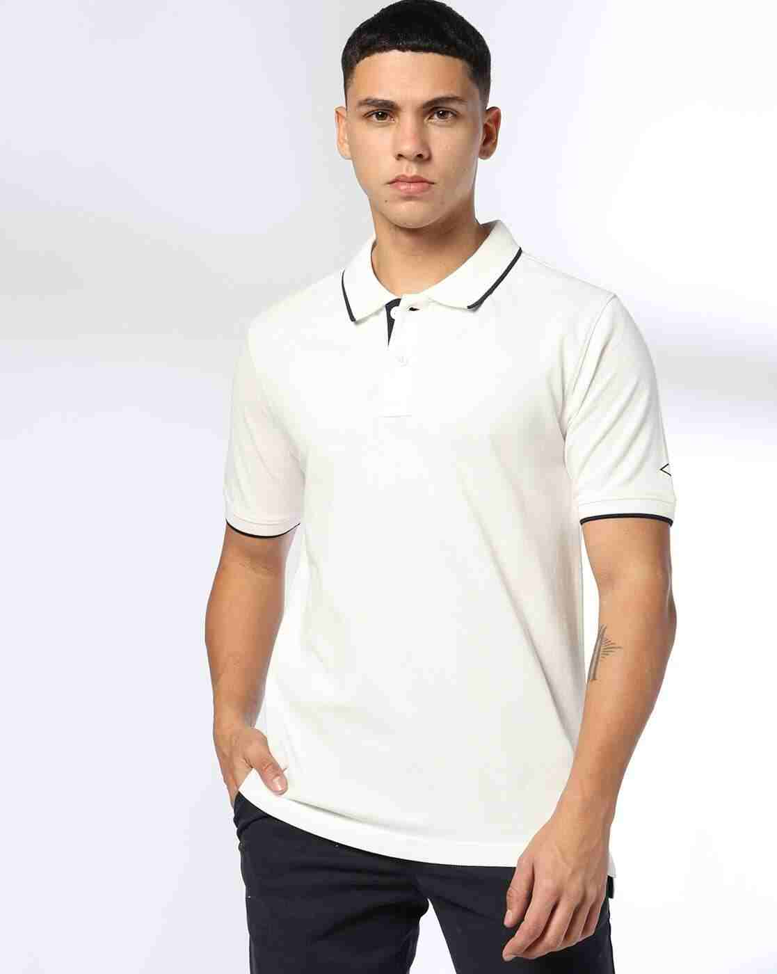 Men Regular Fit Cotton Polo T-Shirt
