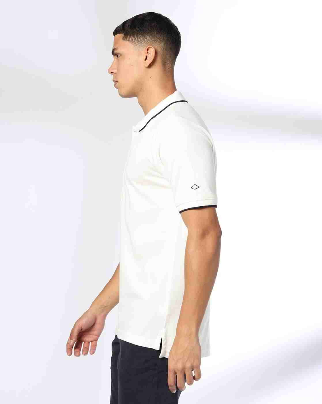 Lee Cooper | Men Regular Fit Cotton Polo T-Shirt|1