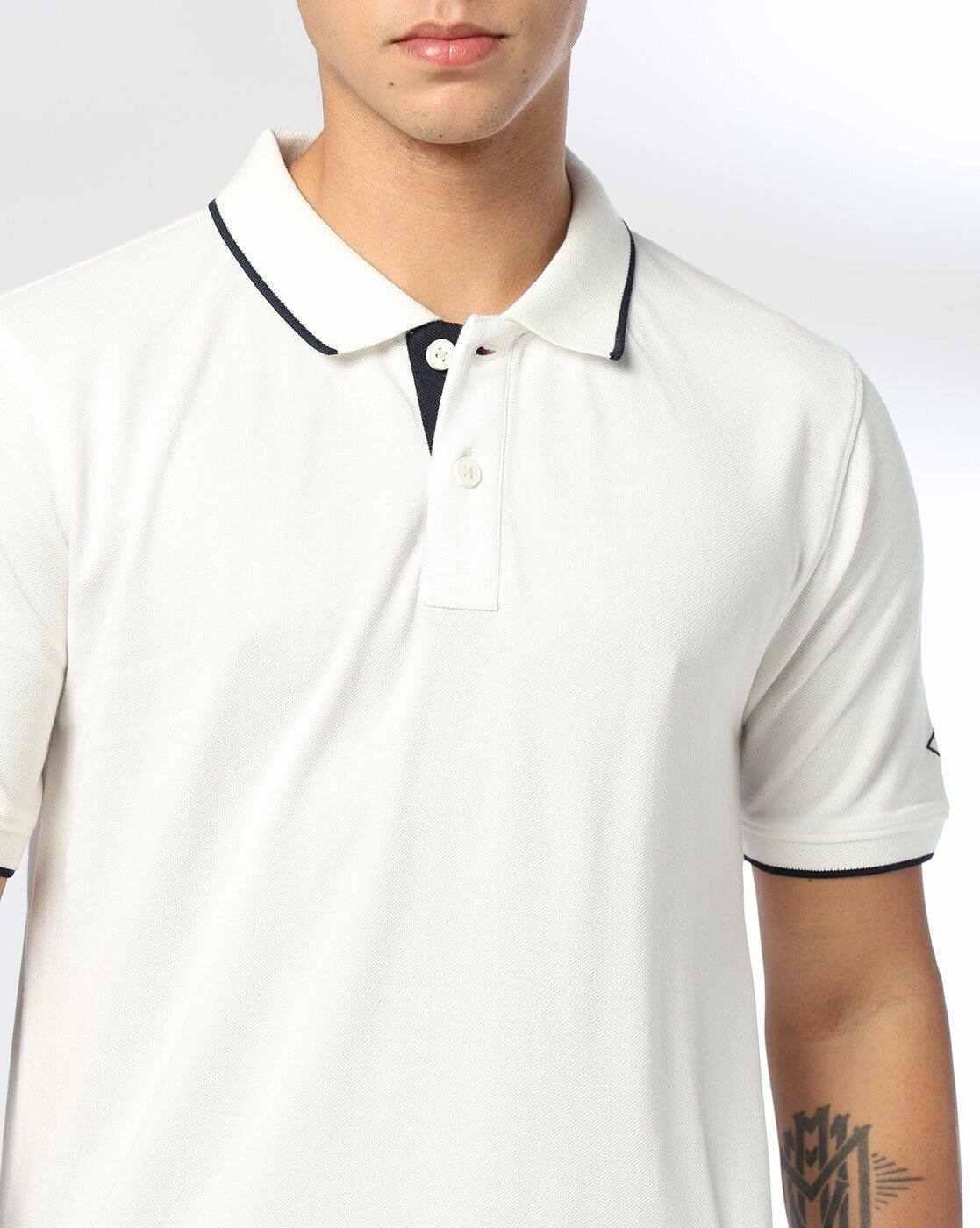 Lee Cooper | Men Regular Fit Cotton Polo T-Shirt|3
