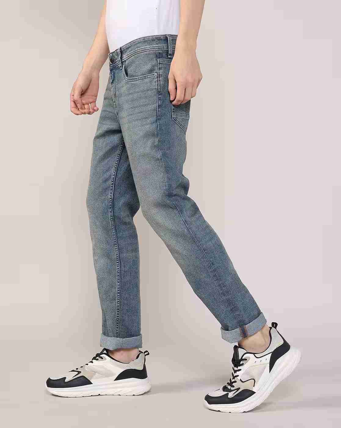 Lee Cooper | Men Lightly Washed Slim Fit Jeans|1