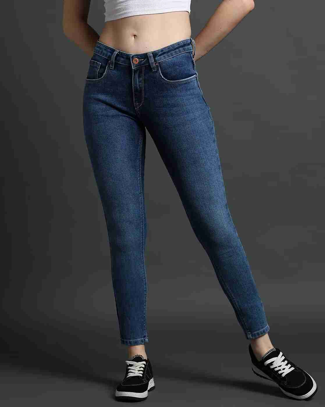Lee Cooper | Women Lightly Washed Slim Fit Jeans|1