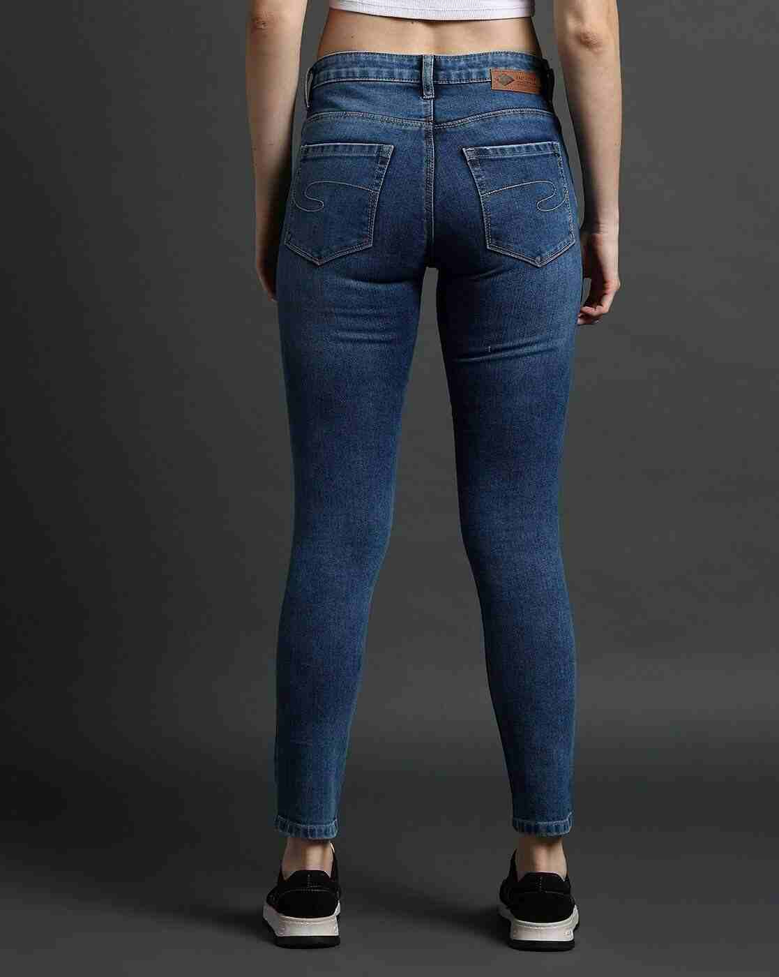 Lee Cooper | Women Lightly Washed Slim Fit Jeans|3