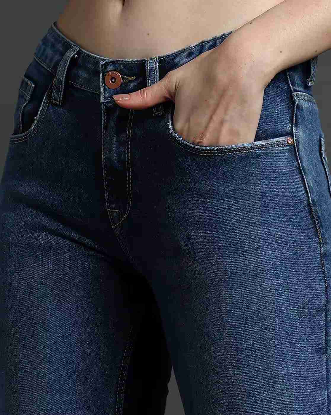 Lee Cooper | Women Lightly Washed Slim Fit Jeans|4