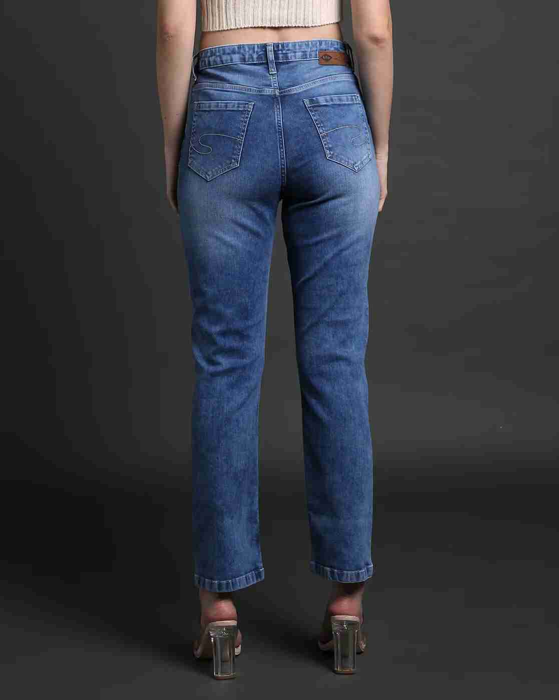Lee Cooper | Women Lightly Washed Straight Fit Jeans|3