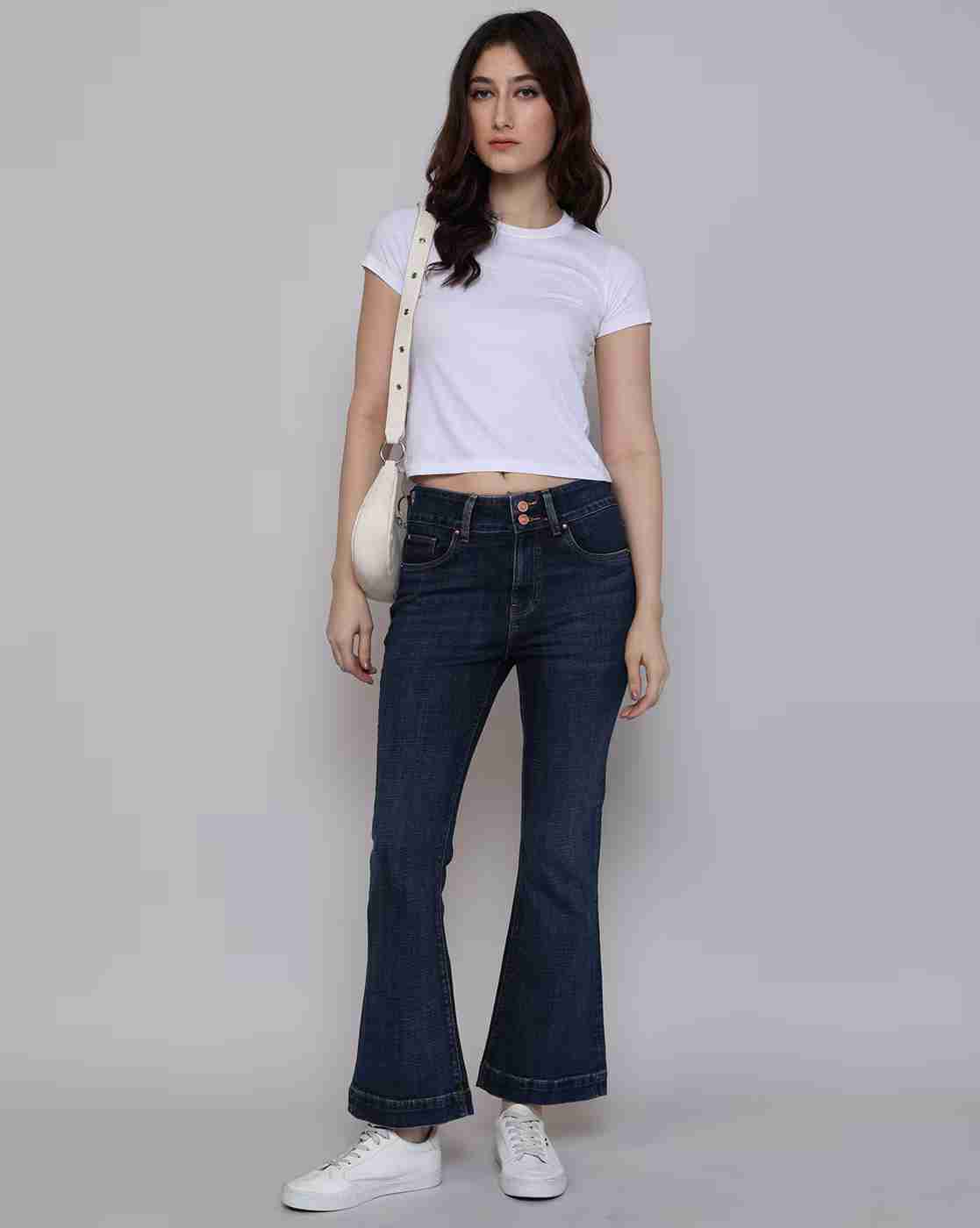 Lee Cooper | Women Lightly Washed Bootcut Fit Jeans|0