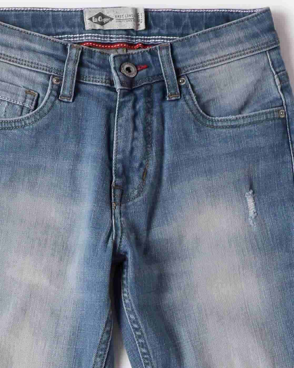 Lee Cooper | Boys Stone-Wash slim Fit Jeans|2