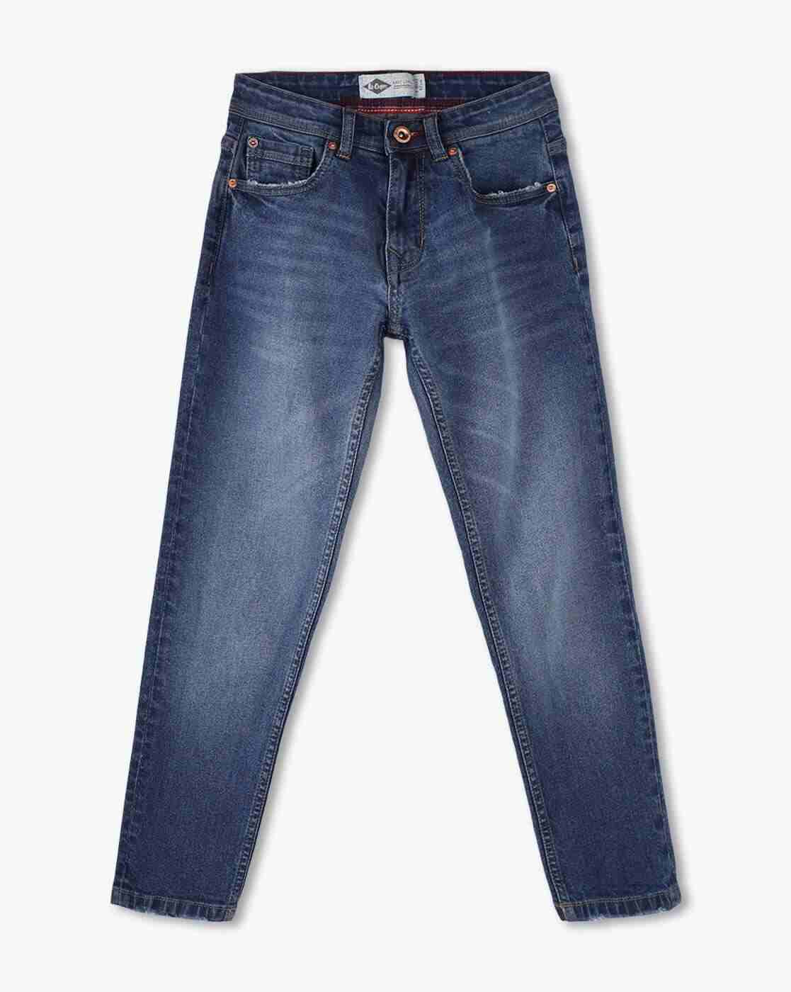 Lee Cooper | Boys Mid-Wash Regular Fit Jeans|0