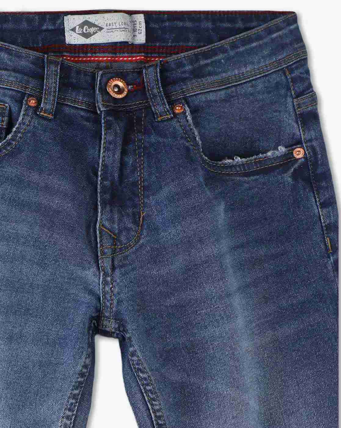 Lee Cooper | Boys Mid-Wash Regular Fit Jeans|2