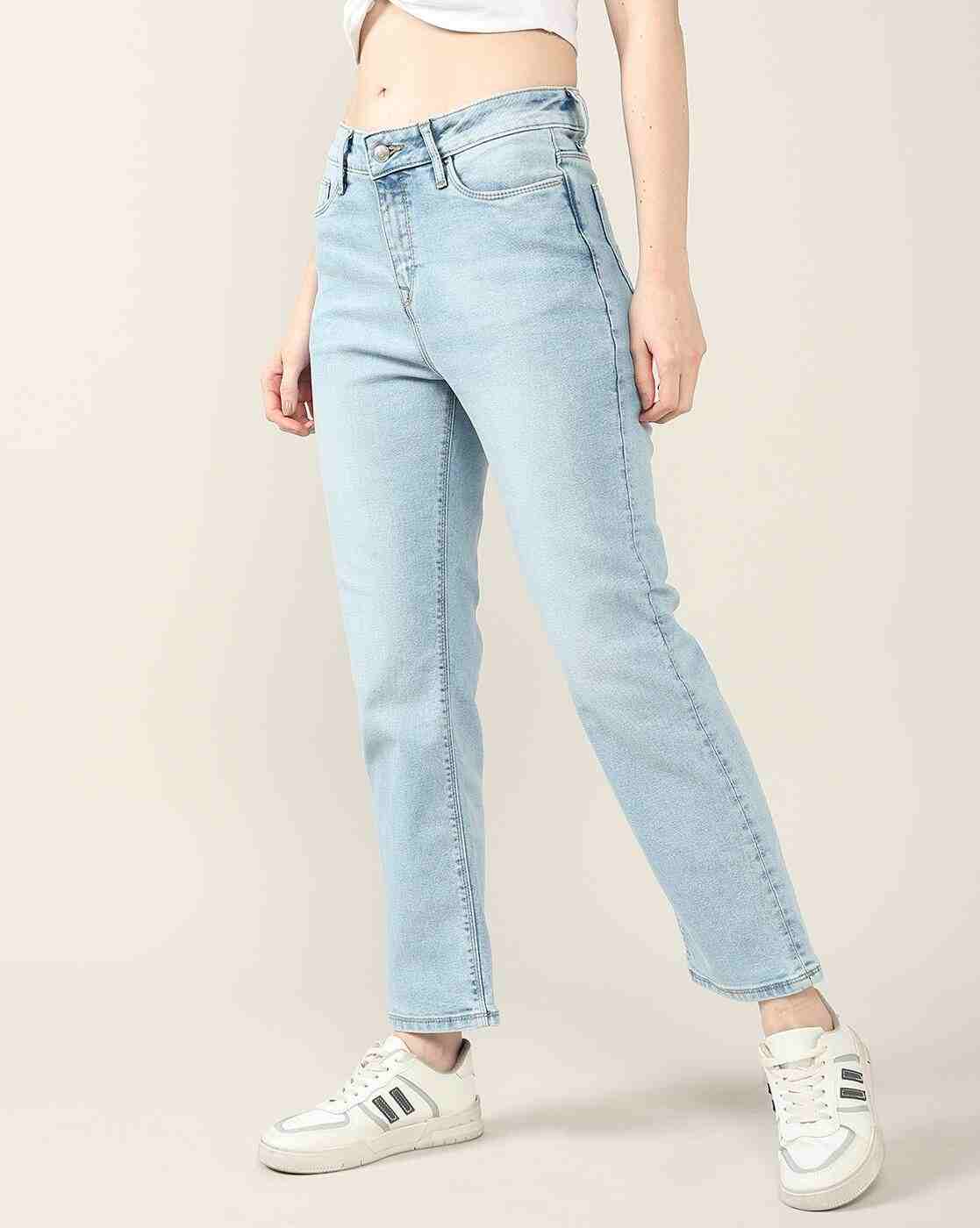Lee Cooper | Women Mid-Wash Slim Fit Jeans|1