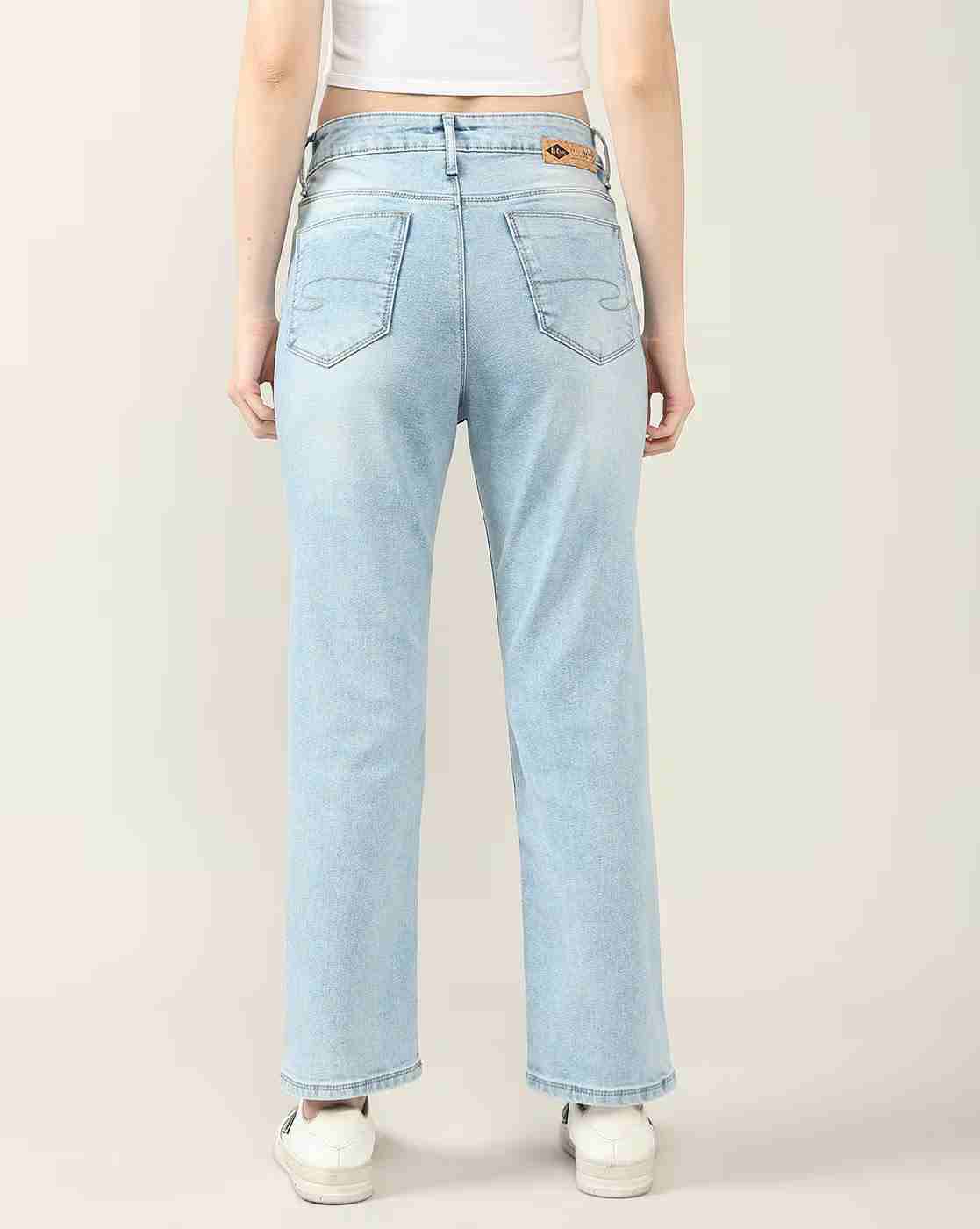 Lee Cooper | Women Mid-Wash Slim Fit Jeans|2