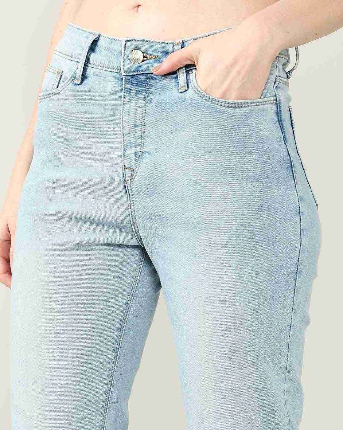 Lee Cooper | Women Mid-Wash Slim Fit Jeans|4