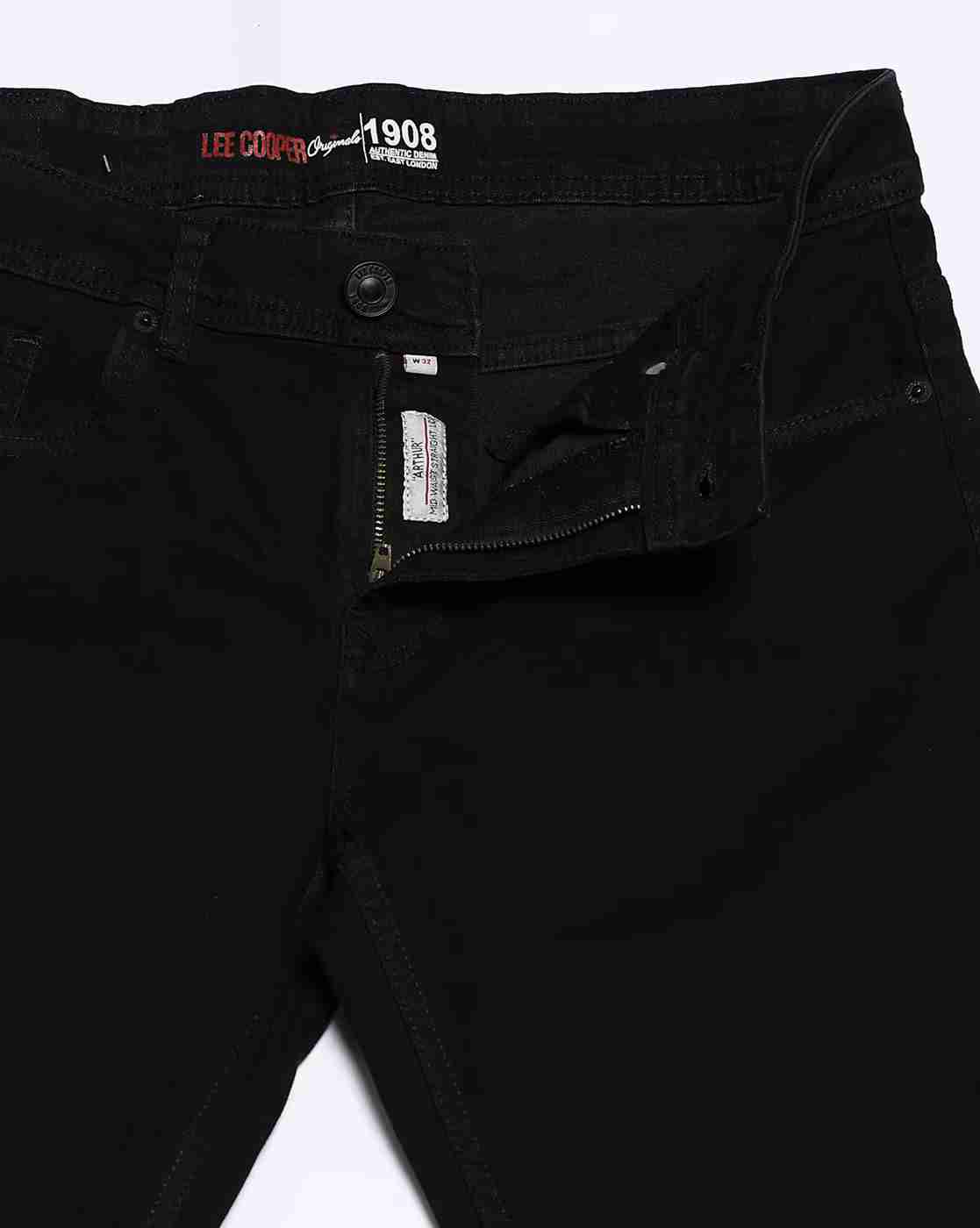 Lee Cooper | Men Mid-Rise Straight Fit Jeans|5