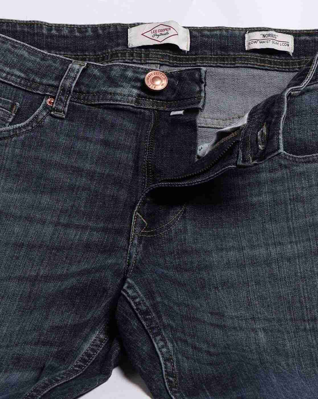 Lee Cooper | Men Lightly Washed Slim Fit Jeans|5