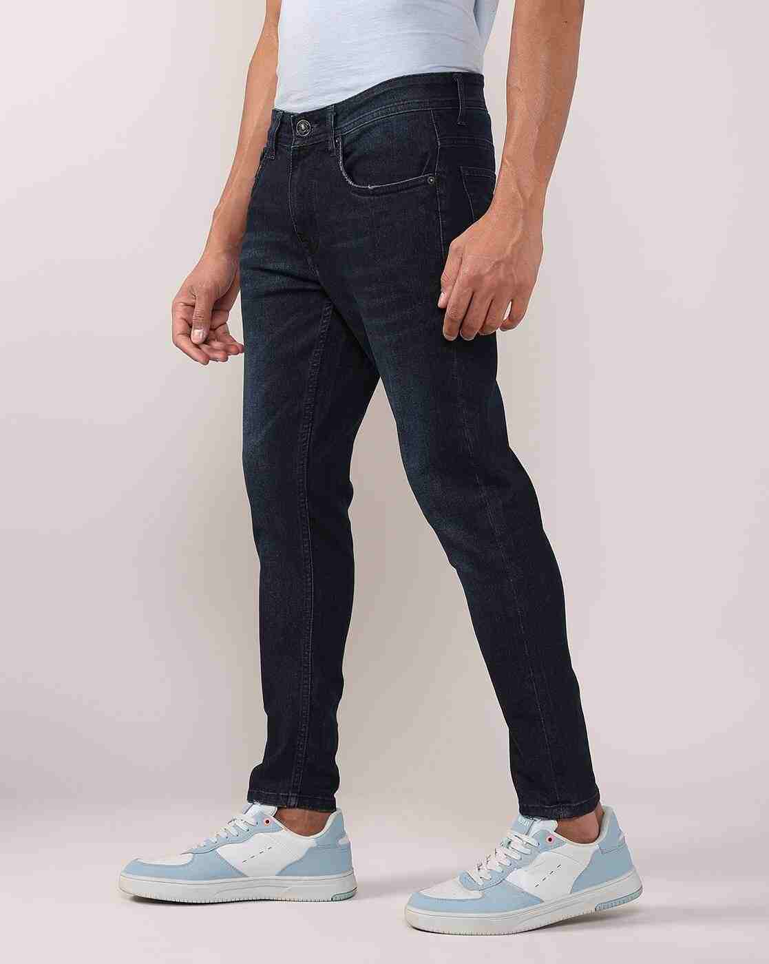 Lee Cooper | Men Lightly Washed Slim Fit Jeans|1