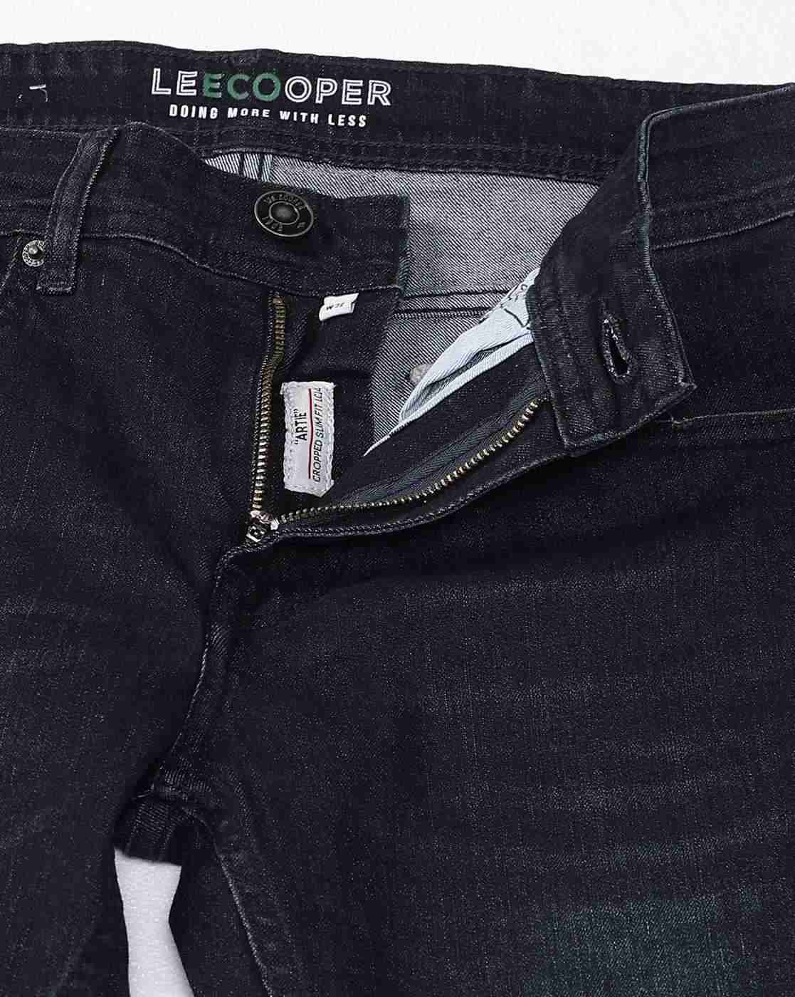 Lee Cooper | Men Lightly Washed Slim Fit Jeans|5