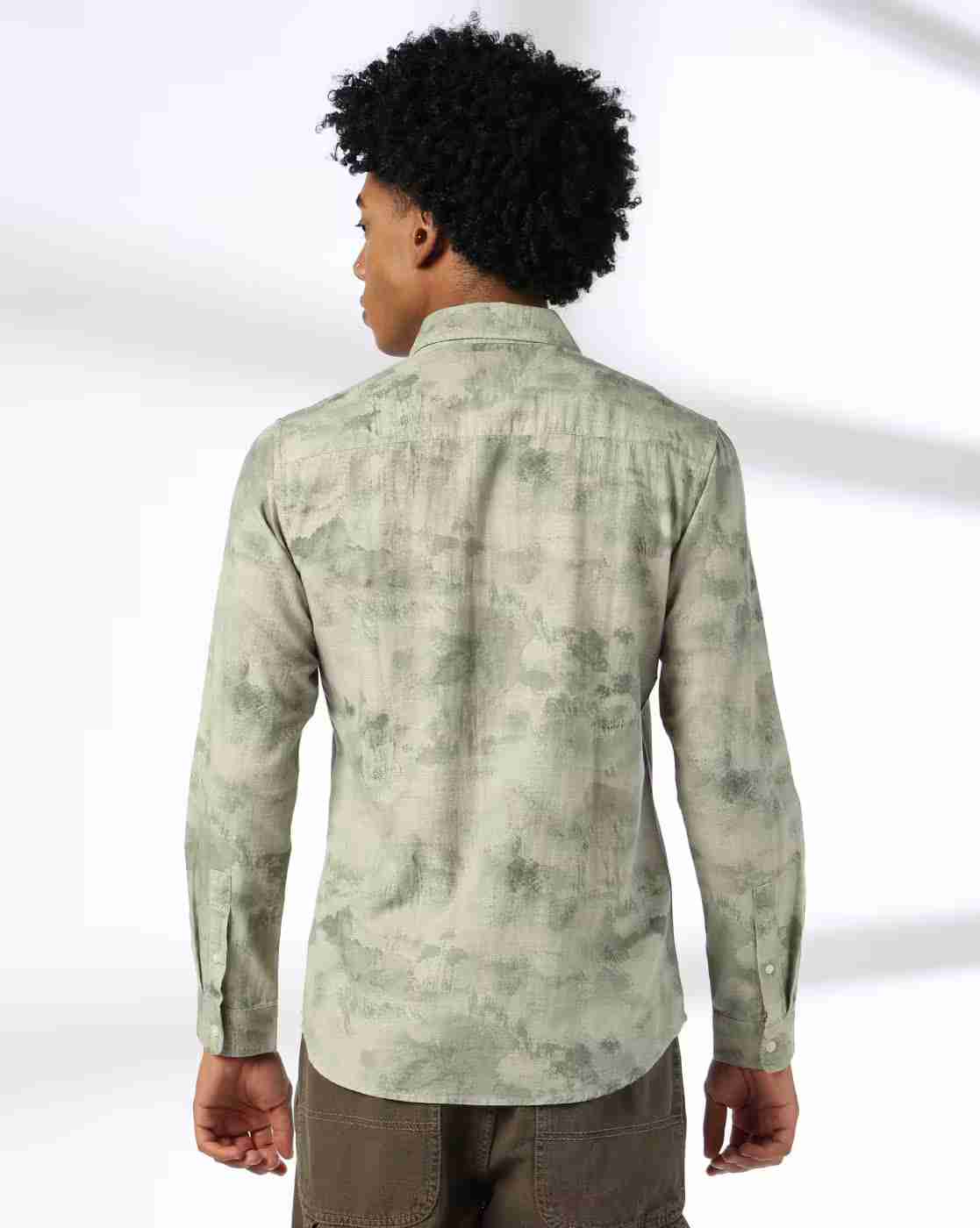 Lee Cooper | Men All-Over Print Regular Fit Shirt|2