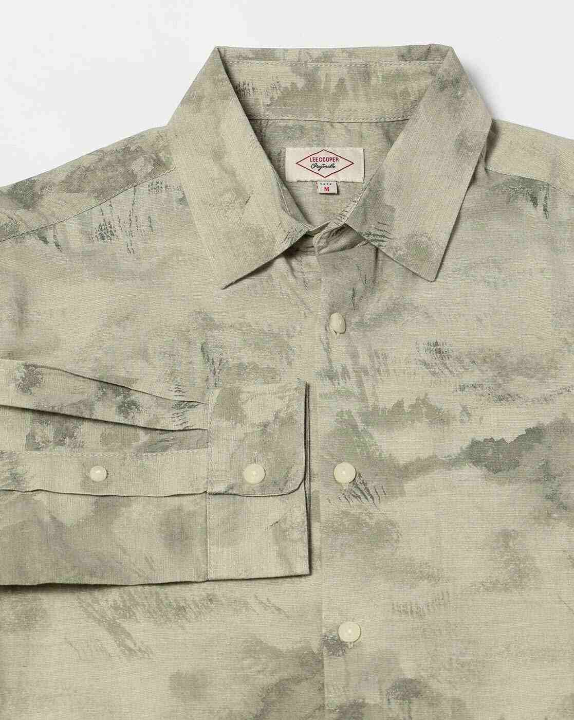 Lee Cooper | Men All-Over Print Regular Fit Shirt|5