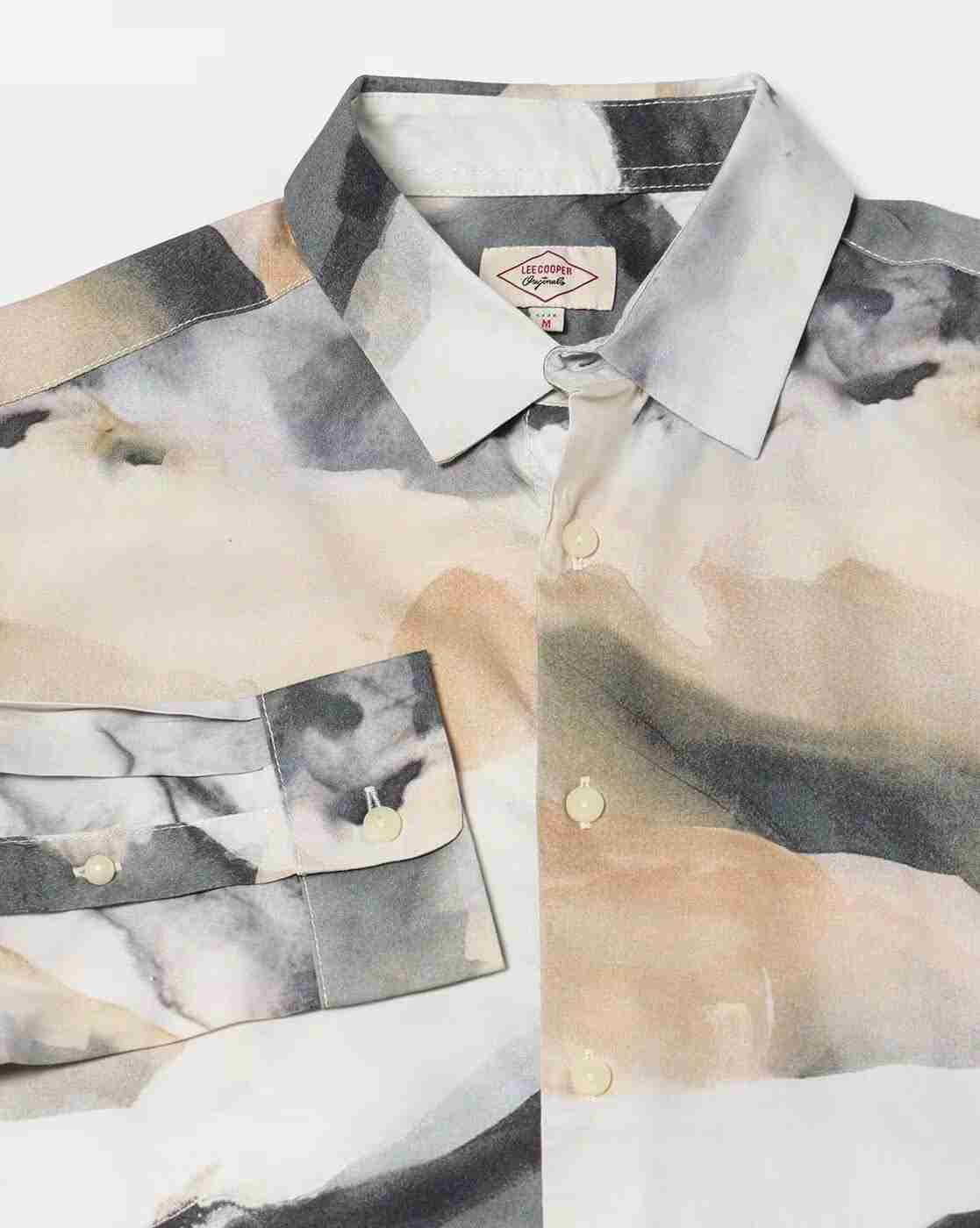 Lee Cooper | Men All-Over Print Regular Fit Shirt|5