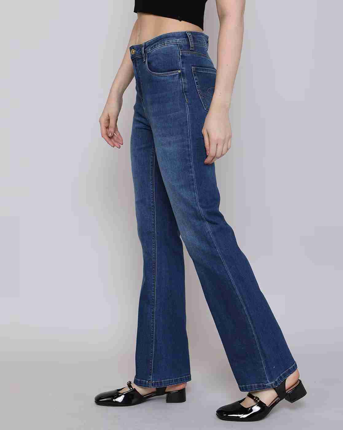 Lee Cooper | Women Lightly Washed Bootcut Jeans|2